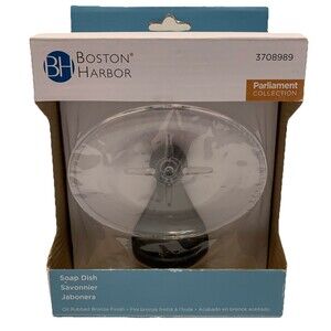 Boston Harbor 3708989 Soap Dish Oil Rubbed Bronze Finish New In Box